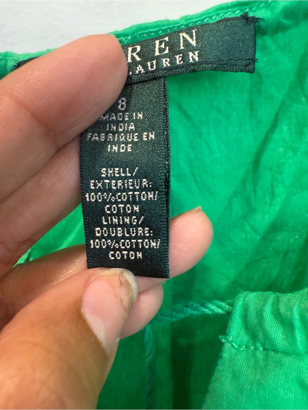 Lauren Ralph Lauren Emerald Green Sleeveless Tiered Maxi Dress - Picture 4 of 7